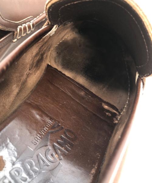 Salvatore Ferragamo（サルヴァトーレ フェラガモ）Salvatore Ferragamo (サルヴァトーレ フェラガモ) ローファー ブラウン サイズ:SIZE 8の古着・服飾アイテム