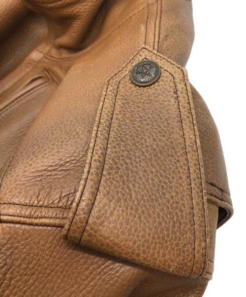 KUSHITANI（クシタニ）KUSHITANI (クシタニ) レザージャケット ブラウン サイズ:不明の古着・服飾アイテム