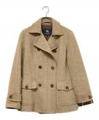 BURBERRY LONDONバーバリーロンドン）の古着「ウールジャケット」｜ブラウン