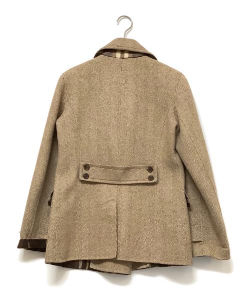 BURBERRY LONDON（バーバリーロンドン）BURBERRY LONDON (バーバリーロンドン) ウールジャケット ブラウン サイズ:40の古着・服飾アイテム