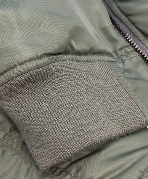 AVIREX（アヴィレックス）AVIREX (アヴィレックス) MA-1ジャケット グリーン×オレンジ サイズ:Lの古着・服飾アイテム
