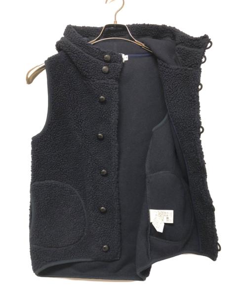 Gymphlex（ジムフレックス）Gymphlex (ジムフレックス) ボアベスト ネイビー サイズ:14の古着・服飾アイテム