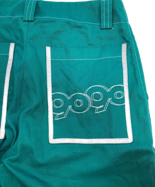 9090（9090）9090 (9090) バルーンパンツ グリーン サイズ:SIZE Mの古着・服飾アイテム