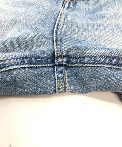 YANUK（ヤヌーク）YANUK (ヤヌーク) ワイドデニムパンツ ブルー サイズ:27の古着・服飾アイテム