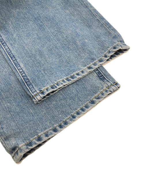 YANUK（ヤヌーク）YANUK (ヤヌーク) ワイドデニムパンツ ブルー サイズ:27の古着・服飾アイテム