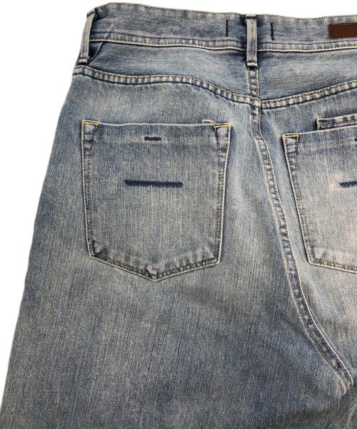YANUK（ヤヌーク）YANUK (ヤヌーク) ワイドデニムパンツ ブルー サイズ:27の古着・服飾アイテム