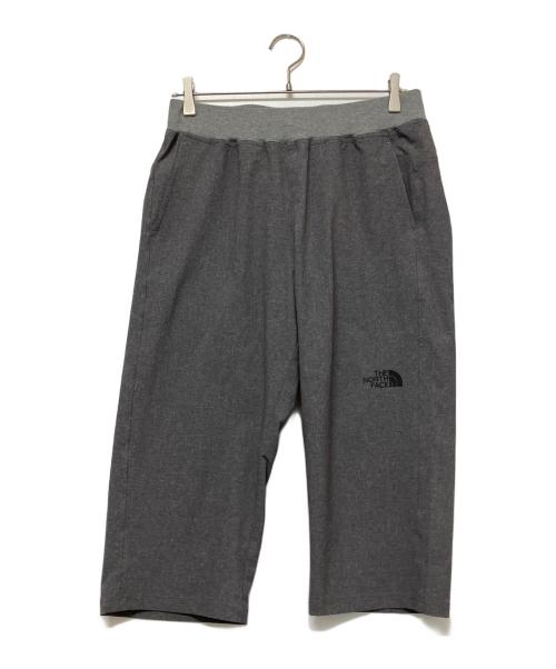 THE NORTH FACE（ザ ノース フェイス）THE NORTH FACE (ザ ノース フェイス) トレーニングリブクロップドパンツ グレー サイズ:Lの古着・服飾アイテム