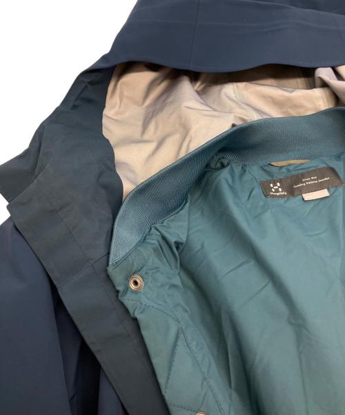 HAGLOFS（ホグロフス）HAGLOFS (ホグロフス) SELJA JACKET MEN ネイビー サイズ:SIZE Mの古着・服飾アイテム
