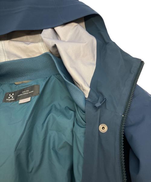 HAGLOFS（ホグロフス）HAGLOFS (ホグロフス) SELJA JACKET MEN ネイビー サイズ:SIZE Mの古着・服飾アイテム