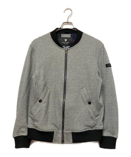 BLACK LABEL CRESTBRIDGE（ブラックレーベル クレストブリッジ）BLACK LABEL CRESTBRIDGE (ブラックレーベル クレストブリッジ) ブルゾン グレー サイズ:Lの古着・服飾アイテム