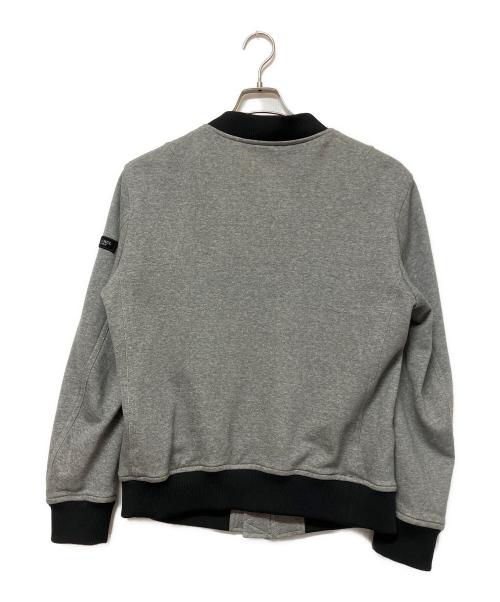 BLACK LABEL CRESTBRIDGE（ブラックレーベル クレストブリッジ）BLACK LABEL CRESTBRIDGE (ブラックレーベル クレストブリッジ) ブルゾン グレー サイズ:Lの古着・服飾アイテム