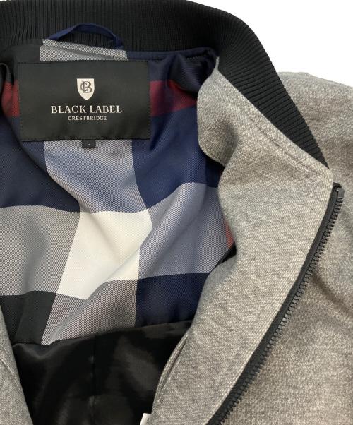 BLACK LABEL CRESTBRIDGE（ブラックレーベル クレストブリッジ）BLACK LABEL CRESTBRIDGE (ブラックレーベル クレストブリッジ) ブルゾン グレー サイズ:Lの古着・服飾アイテム