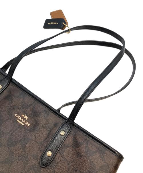 COACH（コーチ）COACH (コーチ) トートバッグ ブラウンの古着・服飾アイテム