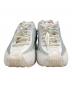 中古・古着 NIKE (ナイキ) NIKE SHOX R4 WHITE/WHITE-METALLIC SILVER-MAX ORANGE ホワイト×グレー サイズ:24.5：8000円