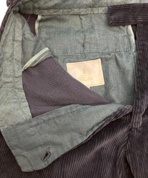 HOUSE OF BRUAR（ハウス・オブ・ブルーア）HOUSE OF BRUAR (ハウス・オブ・ブルーア) コーデュロイパンツ ブルー サイズ:36の古着・服飾アイテム