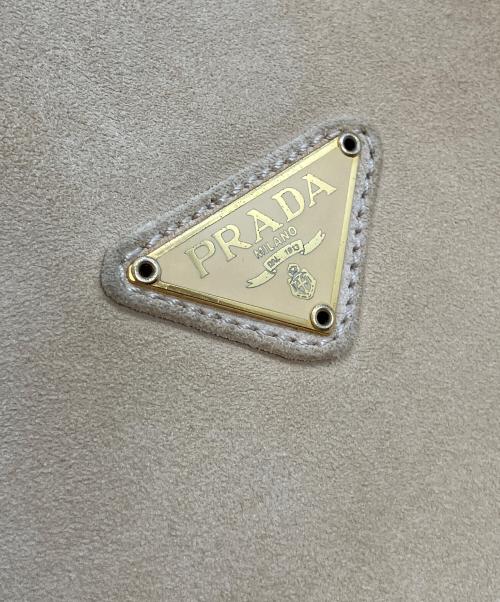 PRADA（プラダ）PRADA (プラダ) ショルダーバッグ ベージュの古着・服飾アイテム