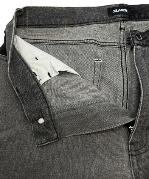 X-LARGE（エクストララージ）X-LARGE (エクストララージ) デニムパンツ グレー サイズ:34の古着・服飾アイテム