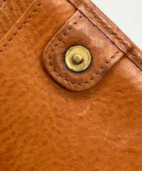 genten（ゲンテン）genten (ゲンテン) 2つ折り財布 ブラウンの古着・服飾アイテム