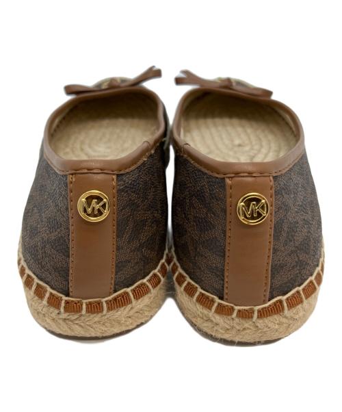MICHAEL KORS（マイケルコース）MICHAEL KORS (マイケルコース) フラットパンプス ブラウン サイズ:23の古着・服飾アイテム