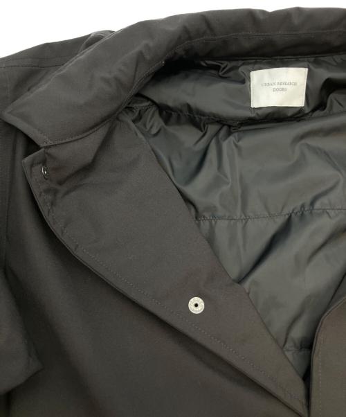 URBAN RESEARCH DOORS（アーバンリサーチドアーズ）URBAN RESEARCH DOORS (アーバンリサーチドアーズ) 中綿ジャケット ブラック サイズ:SIZE Mの古着・服飾アイテム