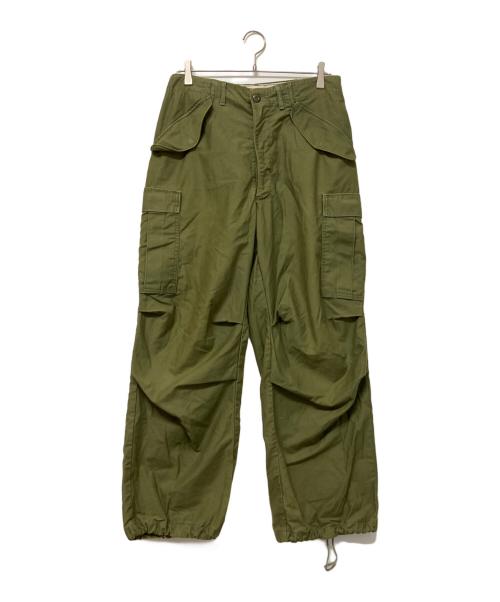 ノーブランド（ノーブランド）ノーブランド (ノーブランド) カーゴパンツ グリーン サイズ:SIZE Sの古着・服飾アイテム