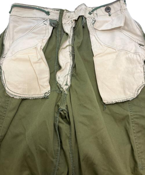 ノーブランド（ノーブランド）ノーブランド (ノーブランド) カーゴパンツ グリーン サイズ:SIZE Sの古着・服飾アイテム