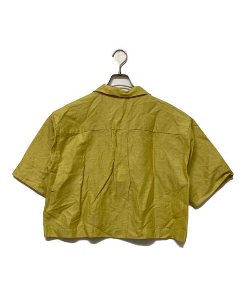 LE GLAZIK（ル グラジック）LE GLAZIK (ル グラジック) 半袖シャツ マスタード サイズ:38の古着・服飾アイテム