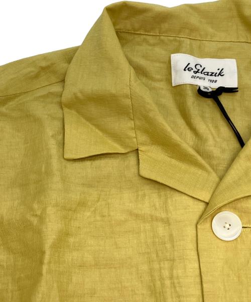 LE GLAZIK（ル グラジック）LE GLAZIK (ル グラジック) 半袖シャツ マスタード サイズ:38の古着・服飾アイテム