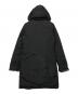 WOOLRICH (ウールリッチ) ラビットファー付ダウンジャケット ブラック サイズ:SIZE M：18000円