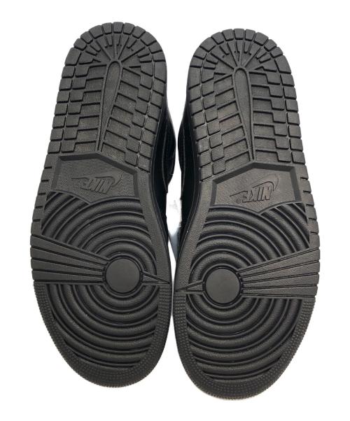 NIKE（ナイキ）NIKE (ナイキ) AIR JORDAN 1 MID TRIPLE BLACK ブラック サイズ:26.5の古着・服飾アイテム
