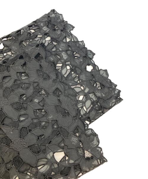 VERMEIL par iena（ヴェルメイユ パー イエナ）VERMEIL par iena (ヴェルメイユ パー イエナ) Cutwork Lace Pants ブラック サイズ:40の古着・服飾アイテム