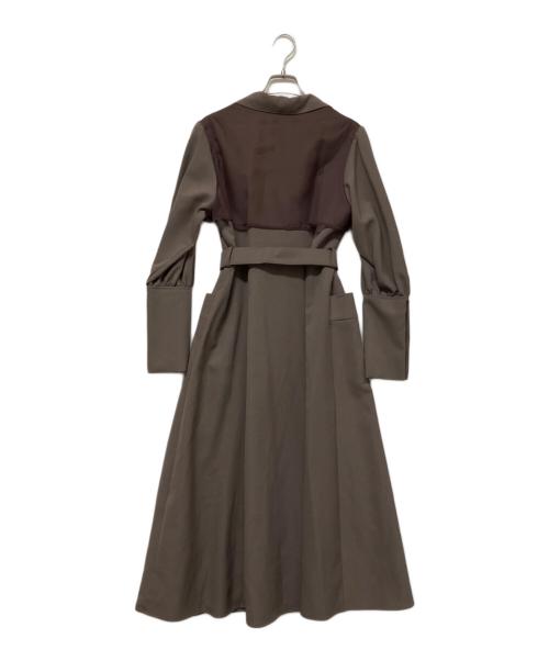 UNITED TOKYO（ユナイテッドトーキョー）UNITED TOKYO (ユナイテッドトーキョー) 長袖ワンピース カーキ サイズ:1の古着・服飾アイテム