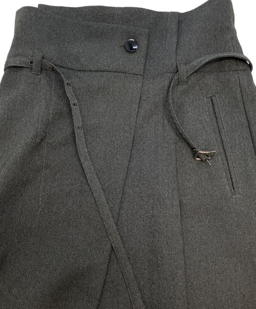 UNITED TOKYO（ユナイテッドトーキョー）UNITED TOKYO (ユナイテッドトーキョー) HAKAMAラップワイドパンツ グレー サイズ:Freeの古着・服飾アイテム