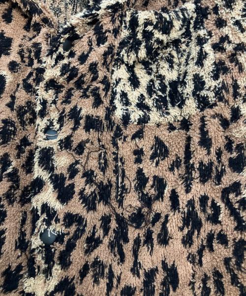 NEIGHBORHOOD（ネイバーフッド）NEIGHBORHOOD (ネイバーフッド) NH X HIPPOPOTAMUS . TERRY CLOTH SHIRT SS ブラウン サイズ:Lの古着・服飾アイテム