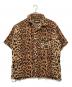 NEIGHBORHOOD（ネイバーフッド）の古着「NH X HIPPOPOTAMUS . TERRY CLOTH SHIRT SS」｜ブラウン