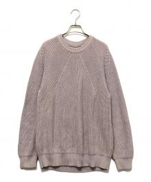 BATONER（バトナ―）の古着「厚手ニット」｜パープル