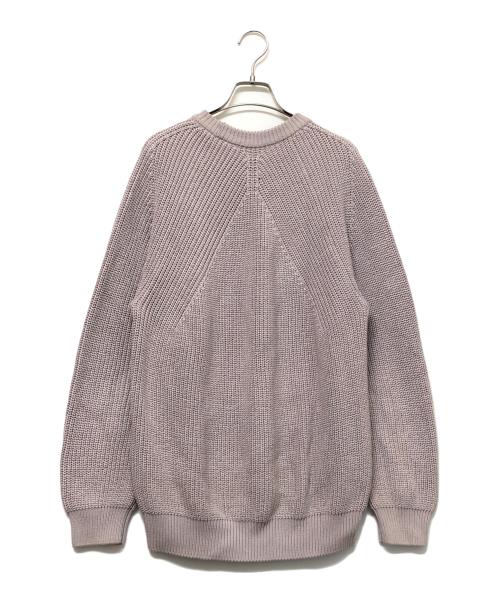 BATONER（バトナ―）BATONER (バトナ―) 厚手ニット パープル サイズ:SIZE 3の古着・服飾アイテム