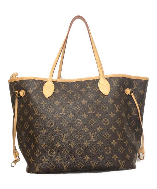 LOUIS VUITTON（ルイ ヴィトン）LOUIS VUITTON (ルイ ヴィトン) ネヴァーフルMM ブラウン×ピンクの古着・服飾アイテム