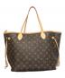 LOUIS VUITTON（ルイ ヴィトン）の古着「ネヴァーフルMM」｜ブラウン×ピンク
