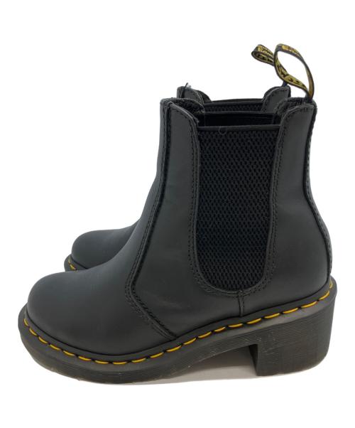 Dr.Martens（ドクターマーチン）Dr.Martens (ドクターマーチン) サイドゴアシューズ ブラック サイズ:EU36の古着・服飾アイテム