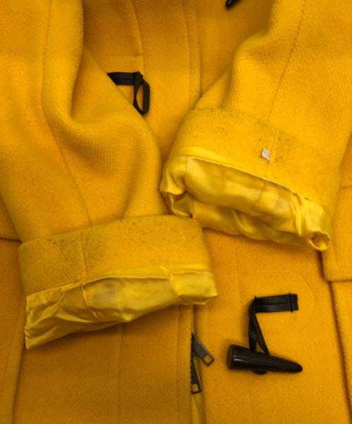 BURBERRY LONDON（バーバリーロンドン）BURBERRY LONDON (バーバリーロンドン) ダッフルコート イエロー サイズ:SIZE 40の古着・服飾アイテム