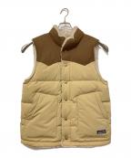 Patagoniaパタゴニア）の古着「Reversible Bivy Down Ves」｜ベージュ