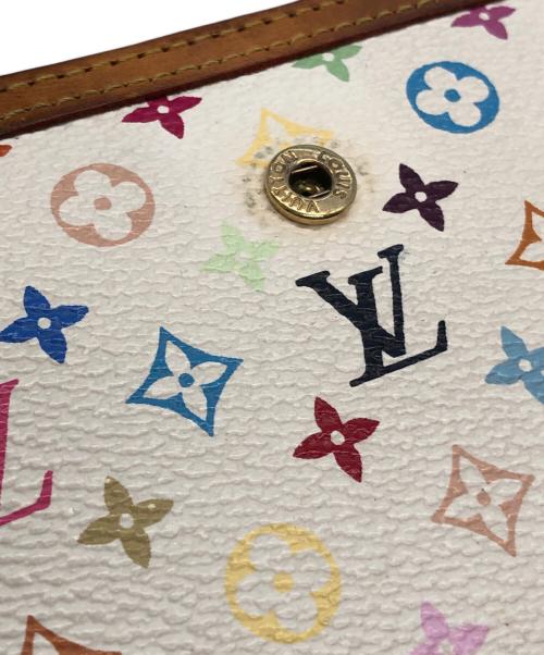 LOUIS VUITTON（ルイ ヴィトン）LOUIS VUITTON (ルイ ヴィトン) 2つ折り財布 ホワイトの古着・服飾アイテム