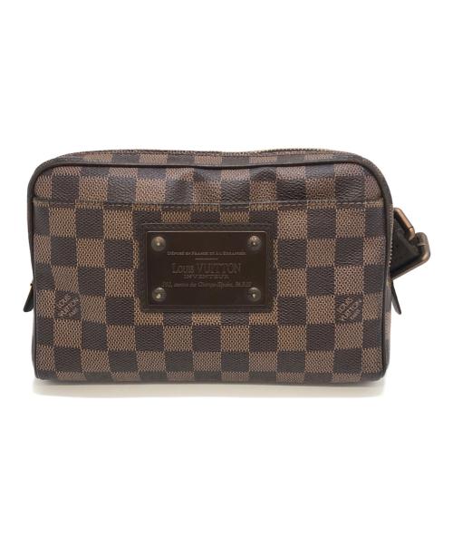 LOUIS VUITTON（ルイ ヴィトン）LOUIS VUITTON (ルイ ヴィトン) バムバッグ・ブルックリン ブラウンの古着・服飾アイテム