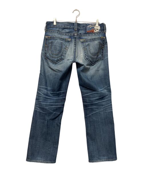 TRUE RELIGION（トゥルー レリジョン）TRUE RELIGION (トゥルー レリジョン) デニムパンツ インディゴ サイズ:SIZE 78.5cm (W31)の古着・服飾アイテム