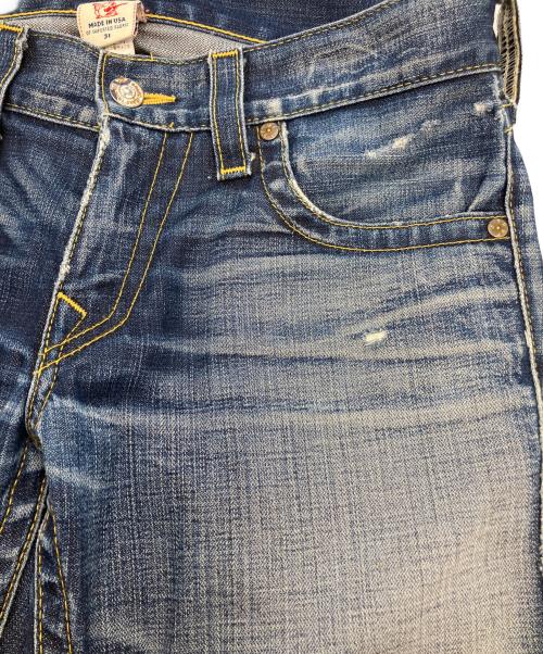 TRUE RELIGION（トゥルー レリジョン）TRUE RELIGION (トゥルー レリジョン) デニムパンツ インディゴ サイズ:SIZE 78.5cm (W31)の古着・服飾アイテム