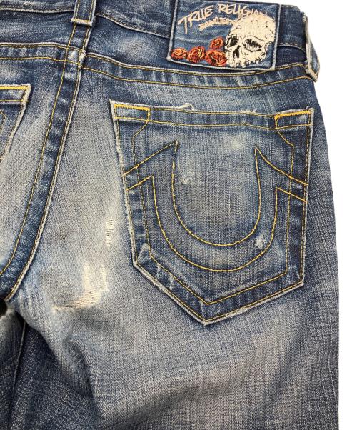 TRUE RELIGION（トゥルー レリジョン）TRUE RELIGION (トゥルー レリジョン) デニムパンツ インディゴ サイズ:SIZE 78.5cm (W31)の古着・服飾アイテム