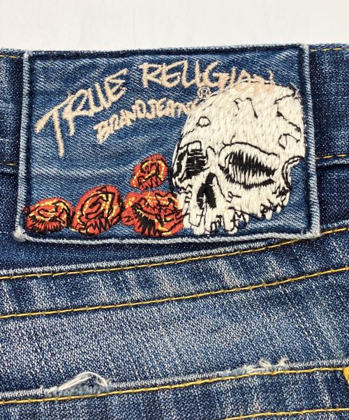 TRUE RELIGION（トゥルー レリジョン）TRUE RELIGION (トゥルー レリジョン) デニムパンツ インディゴ サイズ:SIZE 78.5cm (W31)の古着・服飾アイテム