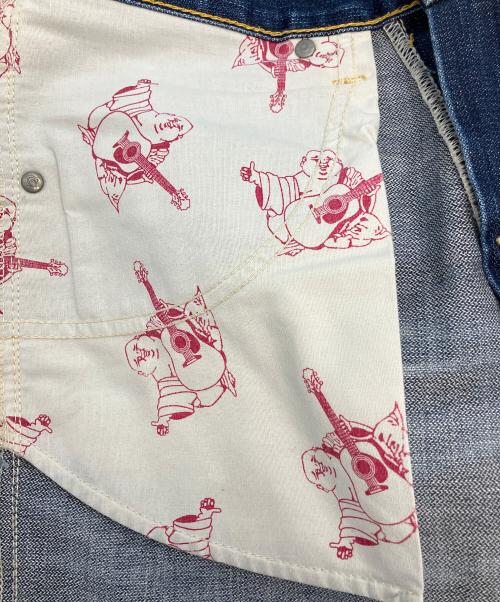 TRUE RELIGION（トゥルー レリジョン）TRUE RELIGION (トゥルー レリジョン) デニムパンツ インディゴ サイズ:SIZE 78.5cm (W31)の古着・服飾アイテム