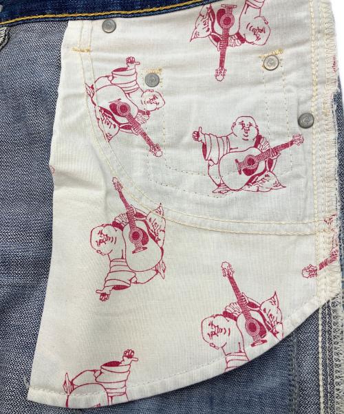 TRUE RELIGION（トゥルー レリジョン）TRUE RELIGION (トゥルー レリジョン) デニムパンツ インディゴ サイズ:SIZE 78.5cm (W31)の古着・服飾アイテム